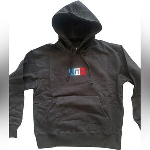 Brand New Authentic Kith Paris Black Crewneck Hoodie